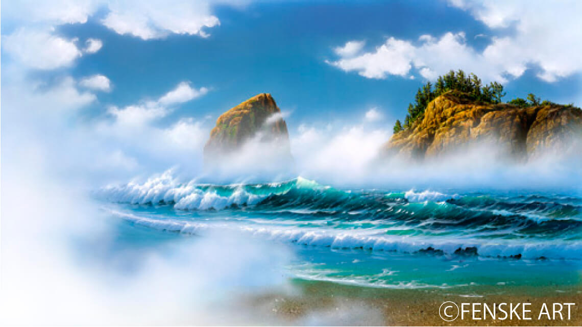 ゲーリー・フェンスキー 作「ミスティーウォーター」